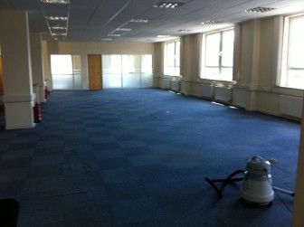 empty office that has been cleared