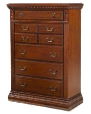 example of a chest of draws cleared from a house clearance