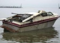 old abandoned boat